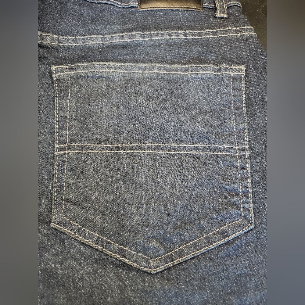 Stanley Men's Workwear stretch Flex Technology Blue denim jeans Size 34 X 30 - Picture 6 of 15